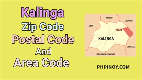 zip code kalinga